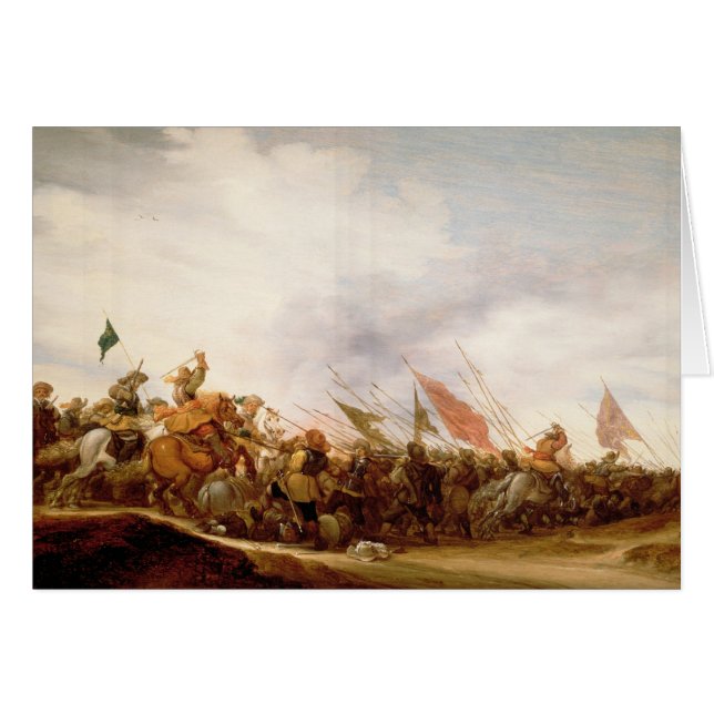 Una escena de batalla, 1653 (Anverso (Horizontal))