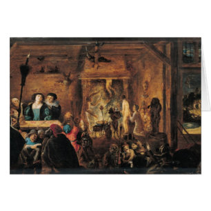 Una escena de la brujería, 1633