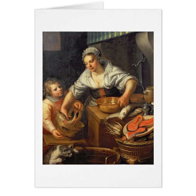 Una escena de la cocina (Frente)