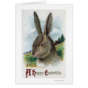 Una escena feliz del conejo de EastertideGray