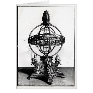 Una esfera armilar del sistema Copernican