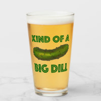 Una especie de gran dill crujiente verde Kosher