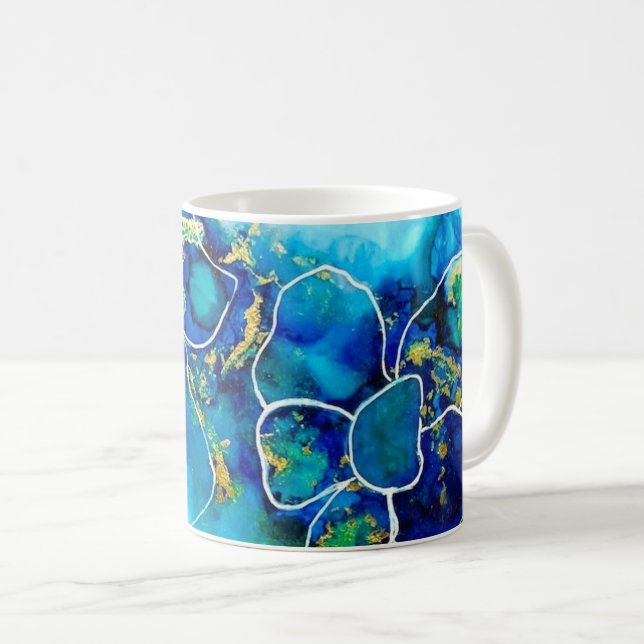 Una especie de taza de pintura de artistas (Anverso derecho)
