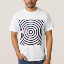 Una espiral psicodélica abstracta camiseta