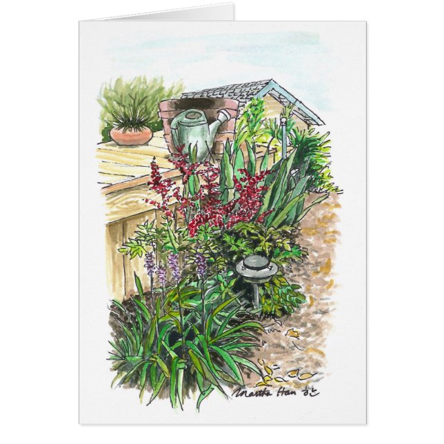 Una esquina del jardín (Frente)