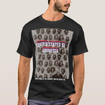 UNA ESTADOS UNIDOS DE AMNESIA Camiseta oscura bási