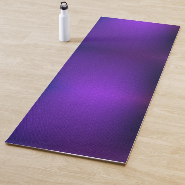 Una esterilla de yoga con gradiente y una transici (In situ)