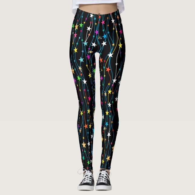 Una estrella en ascenso: Zazzle Pop Leggings (Anverso)