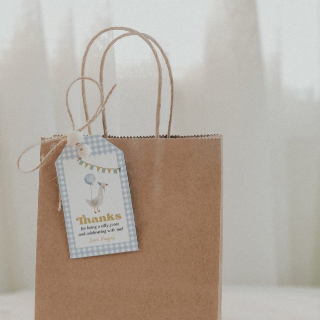 Una etiqueta de regalo de cumpleaños de Goose (Subido por el creador)