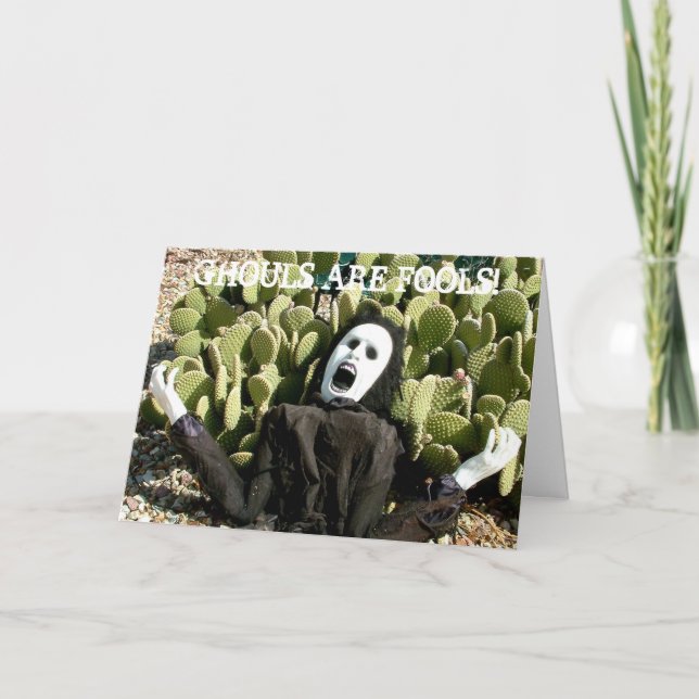 Una Fabulosa Tarjeta GHOUL (Anverso)