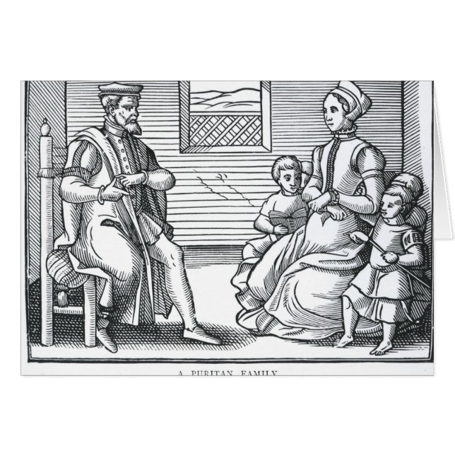 Una familia del puritano (Anverso (Horizontal))