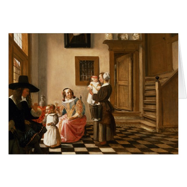 Una familia en un interior (Anverso (Horizontal))