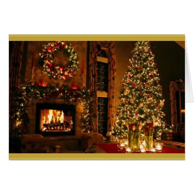 Una Feliz Navidad para ti y para ti (Anverso (Horizontal))