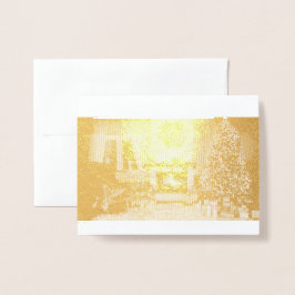 Una Feliz Navidad para ti y tu tarjeta de Relieve