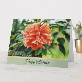 Una flor de Bonito - Tarjeta de cumpleaños