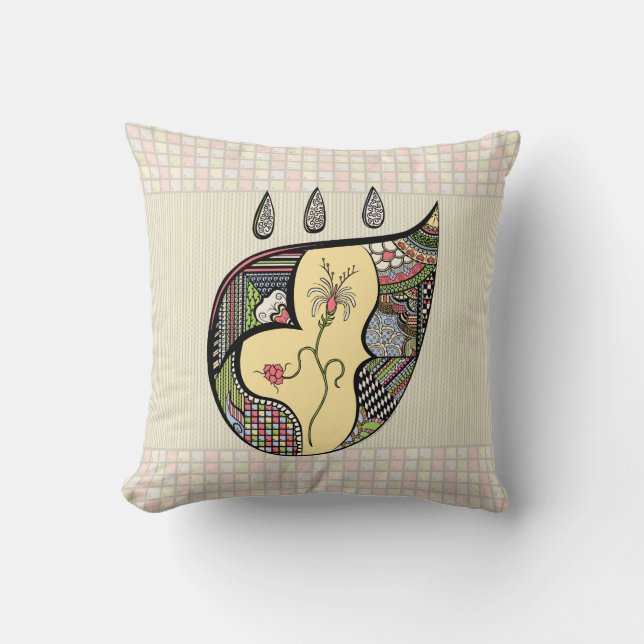 Una flor dentro del almohada (Anverso)