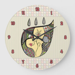 Una flor dentro del reloj