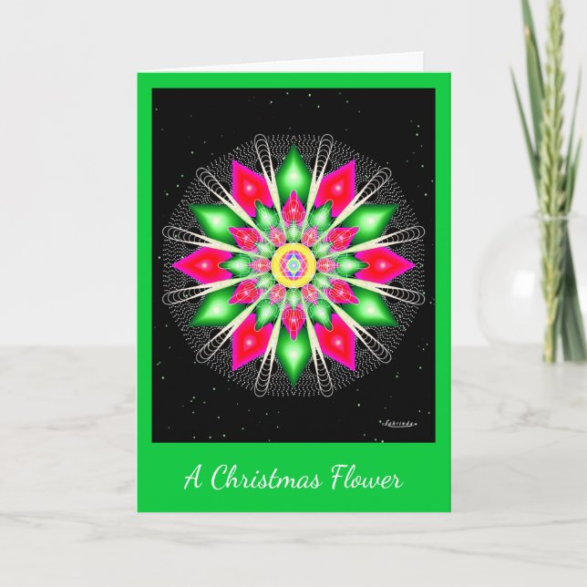Una flor Navidad (Anverso)