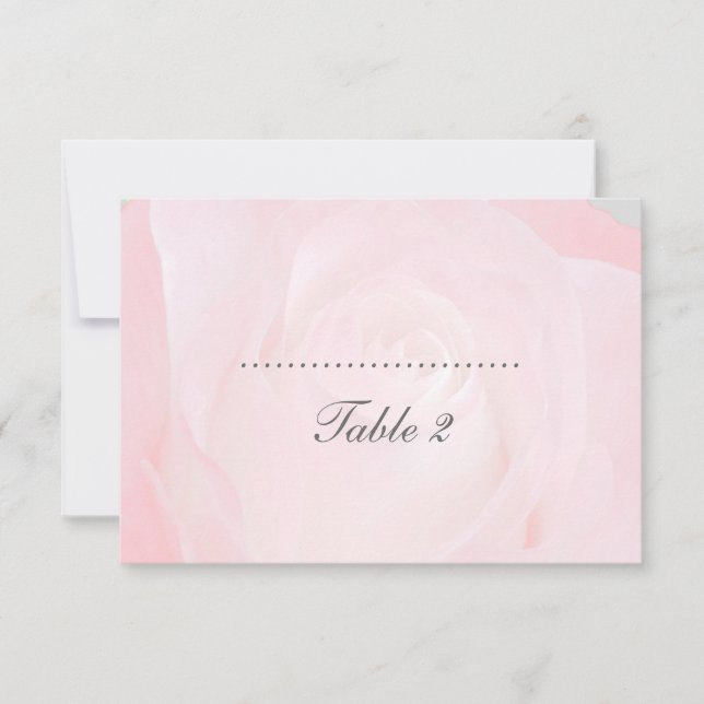 Una Flor Para Mis Tarjetas De Asiento De Amor (Anverso)