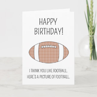Una foto de fútbol - Tarjeta de cumpleaños (versió
