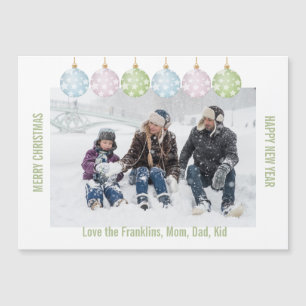Una foto Ornamentos navideños editables