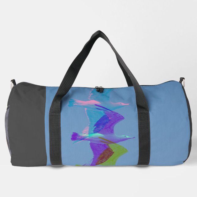 Una gaviota en una bolsa de viaje (Reverso)