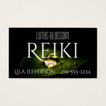 Una gota de agua en Reiki hoja