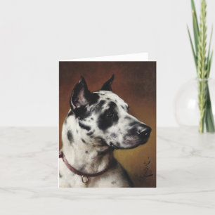 Una gran tarjeta de notas de danés