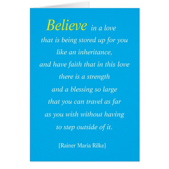 Una herencia de la tarjeta de saludo de amor (Frente)