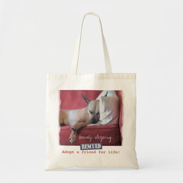 Una Hermosa Bolsa Para Perros Durmientes (Frente)
