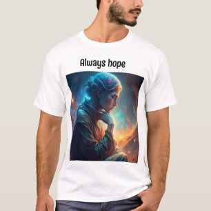Una hermosa camiseta para pensar, siempre hay espe