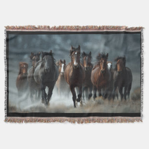 Una hermosa manta diseñada para caballos