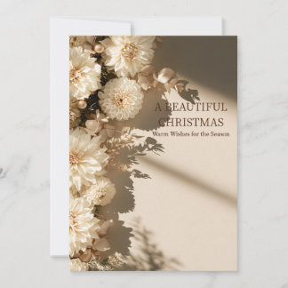 Una Hermosa Navidad Dahlia Neutral Elegante