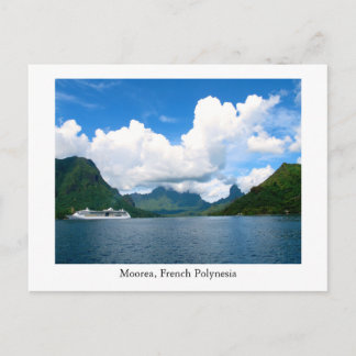 Una hermosa postal de Moorea, Polinesia Francesa