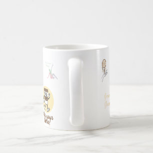 Una hermosa taza de café única y elegante divina m