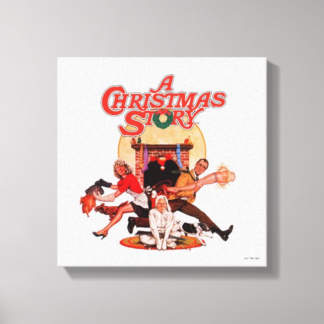 Una historia de arte Poster Navidad (Anverso)