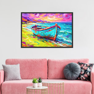 Una impresionante impresión de arte en lienzo para