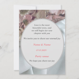 Una invitación a celebrar un amor que dura 💕 💌