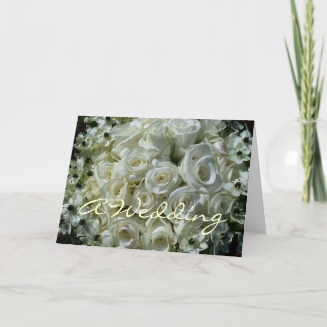 Una invitación a la boda (Anverso)