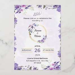 Una invitación a la boda mágica