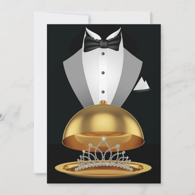 Una invitación a la celebración real (Anverso)