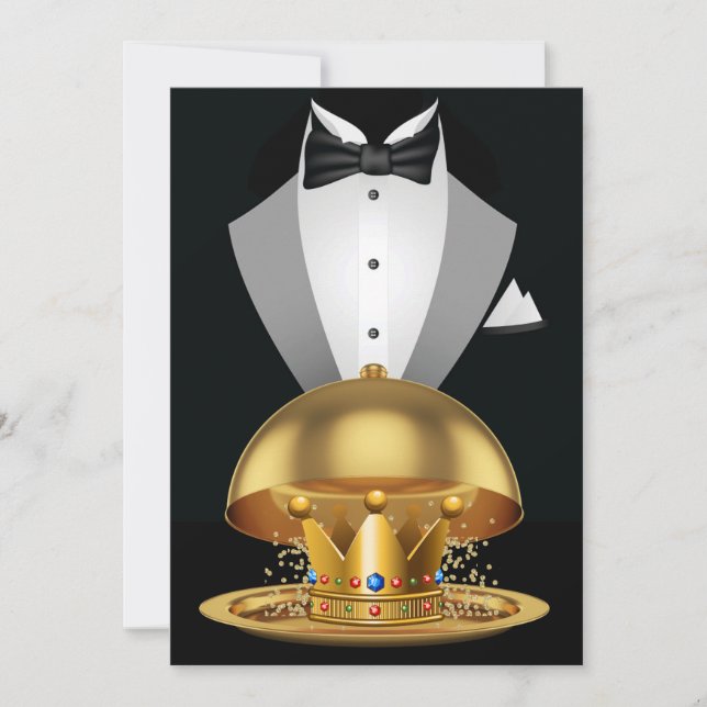 Una invitación a la celebración real (Anverso)