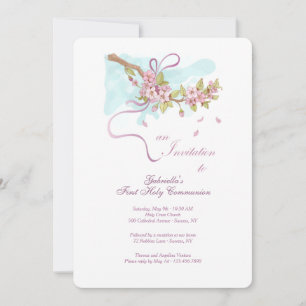 Una invitación a la Primera Comunión Sagrada