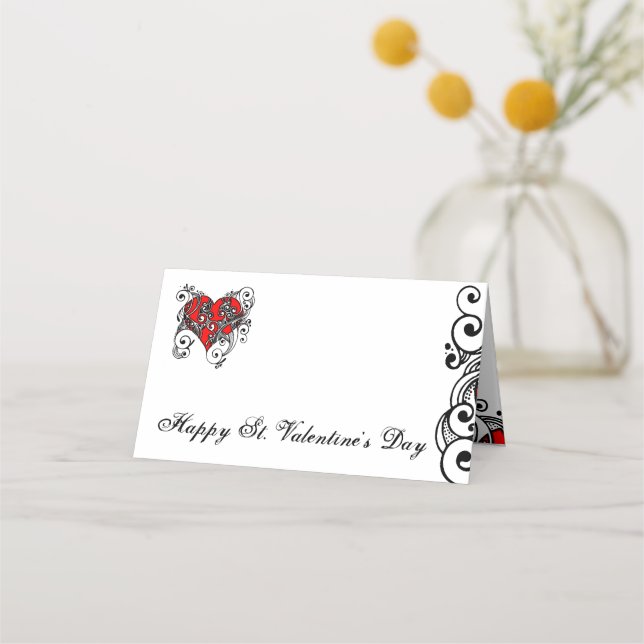 Una invitación a San Valentín (Anverso)