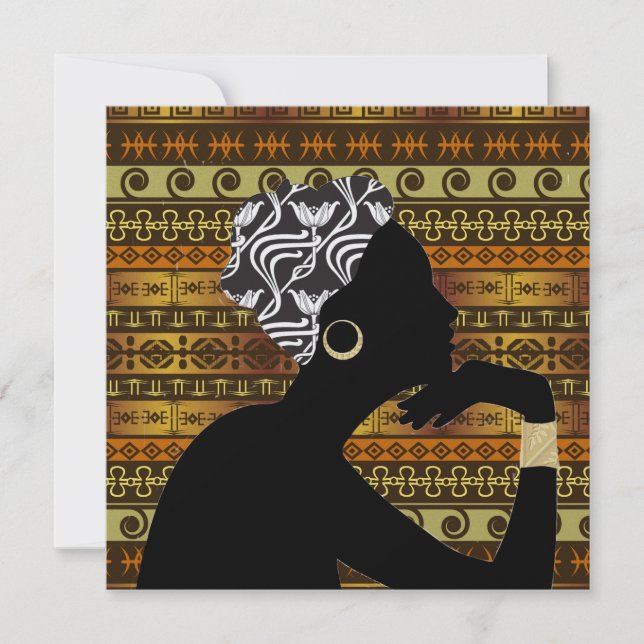 Una invitación a un evento con elegancia real (Anverso)