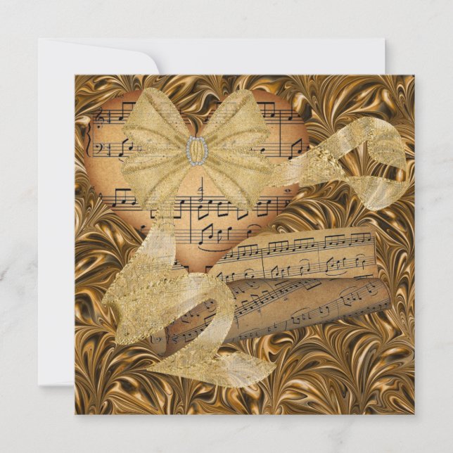 Una invitación a un evento royalmente elegante (Anverso)