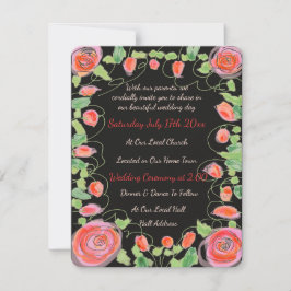 Una invitación a una miniboda súper dulce