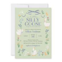 Una invitación de Baby Shower tonta y ganosa