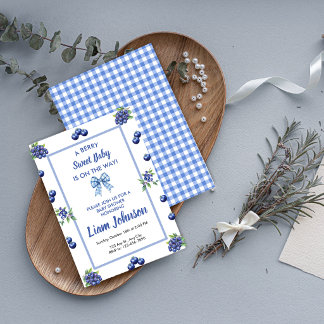 Una Invitación de Cumpleaños de Bebé Dulce como un