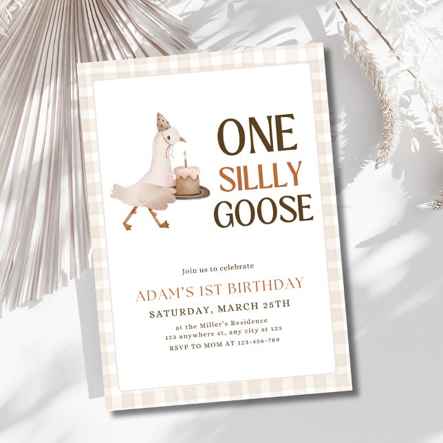Una invitación de cumpleaños de un ganso tonto, Ga (Subido por el creador)